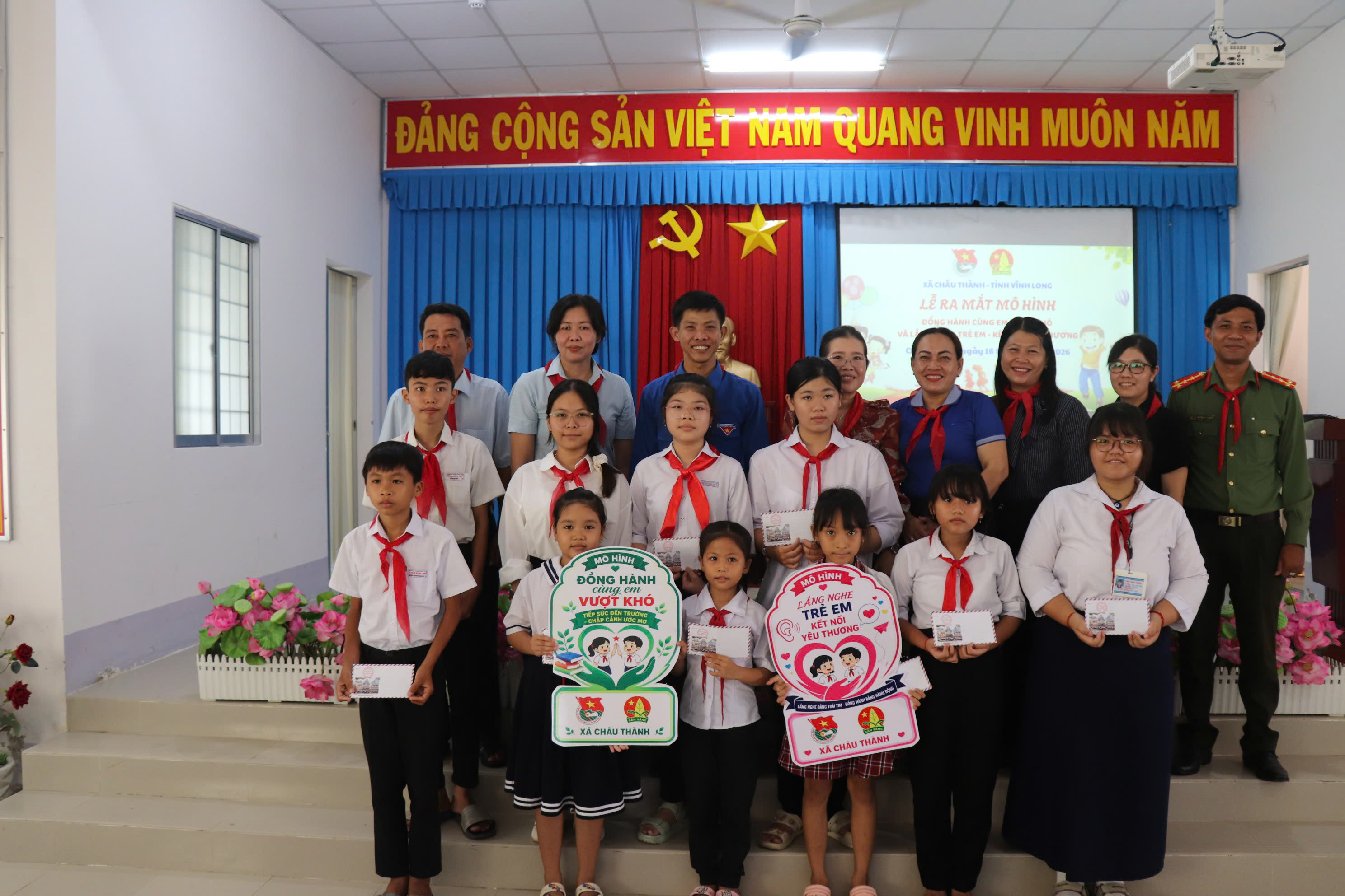 Châu Thành họp mặt kỷ niệm 85 năm Ngày thành lập Đội TNTP Hồ Chí Minh