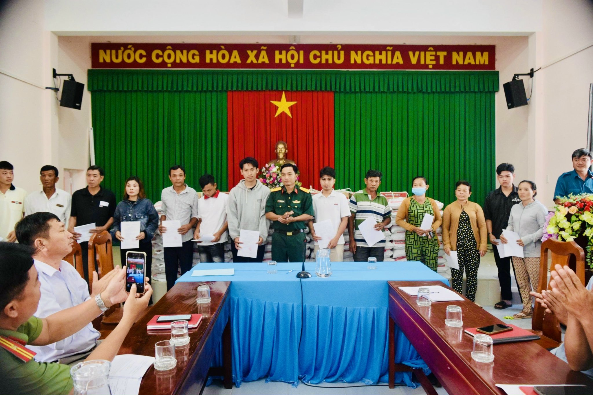 Công tác chuẩn bị gọi công dân nhập ngũ năm 2026 tại xã Châu Thành
