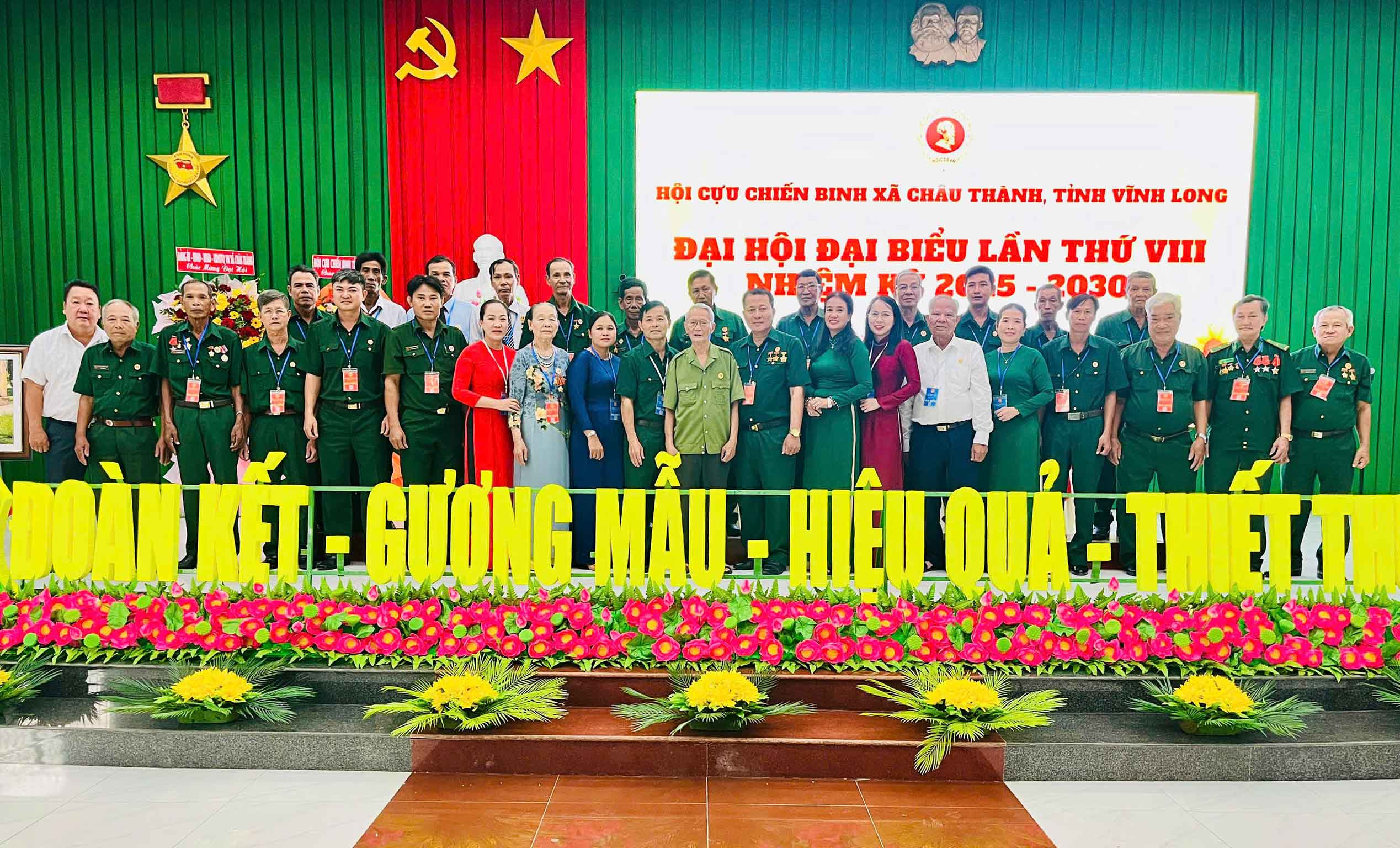Đại hội đại biểu Hội Cựu chiến binh xã Châu Thành lần thứ VIII, nhiệm kỳ 2025-2030
