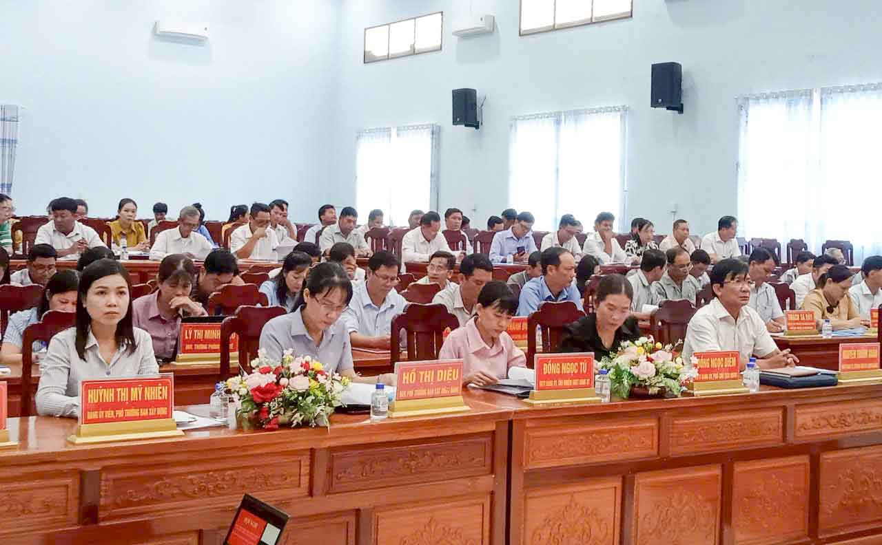 Đảng ủy xã Châu Thành sơ kết tình hình thực hiện nhiệm vụ tháng 7/2025