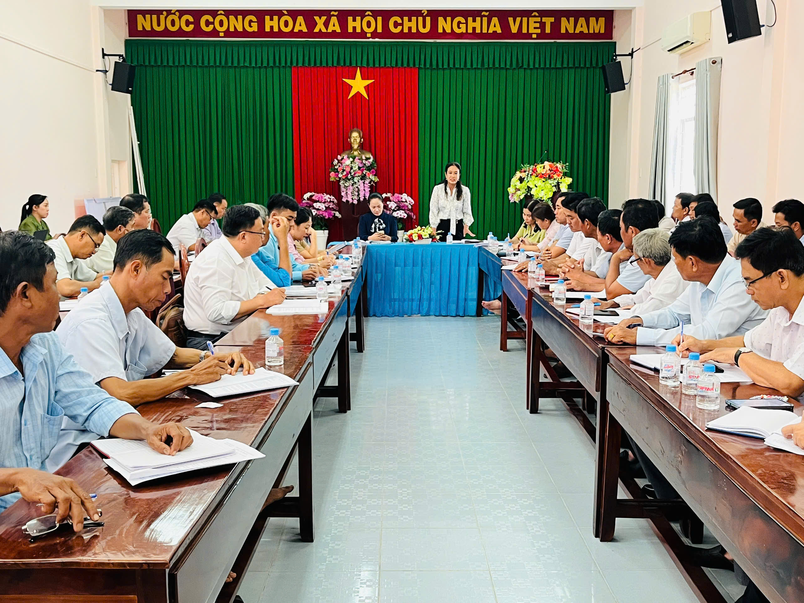 Xã Châu Thành sơ kết tình hình hoạt động tháng 8/2025