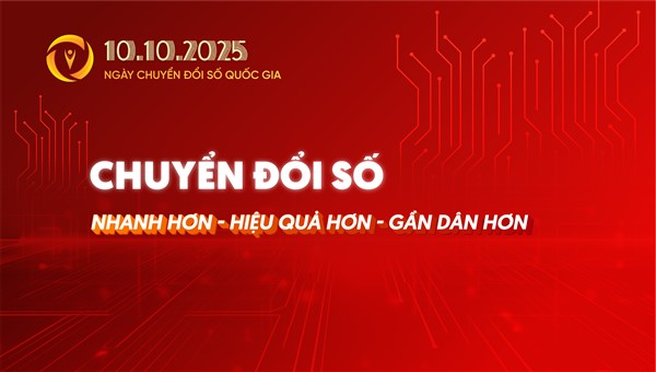 Phổ cập bộ nhận diện Ngày Chuyển đổi số quốc gia năm 2025